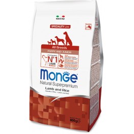 Monge Dog Speciality Puppy&Junior корм для щенков всех пород ягненок с рисом 